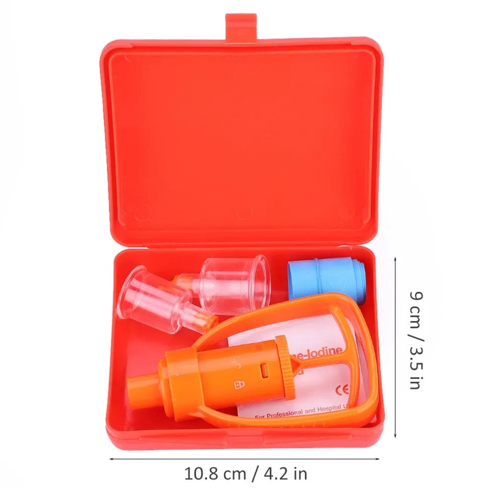 Travelsafe Poison Pump / First Aid Safety Rescue Device