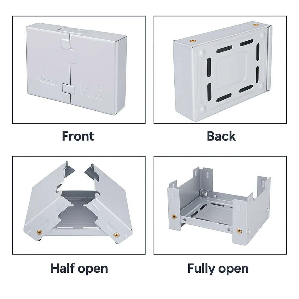 Taschenkocher Mini inkl. Grillrost-Prepper-Store.com