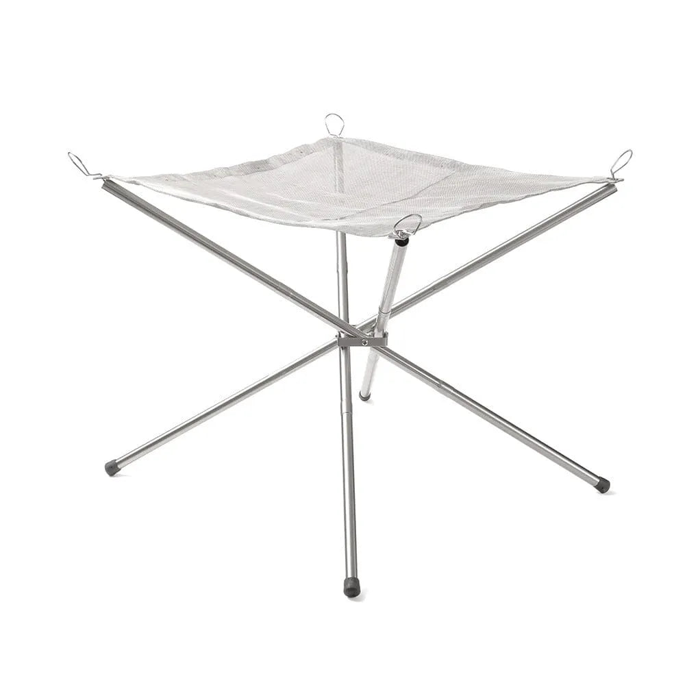 Tragbare Feuerstelle aus Edelstahl-Prepper-Store.com