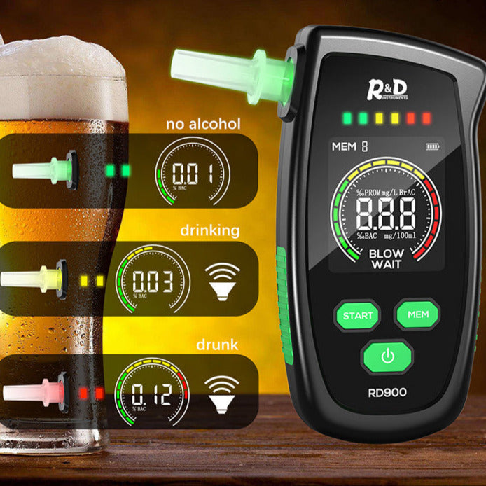 R&D Alkoholtester – Hochsensibler Alkohol-Detektor