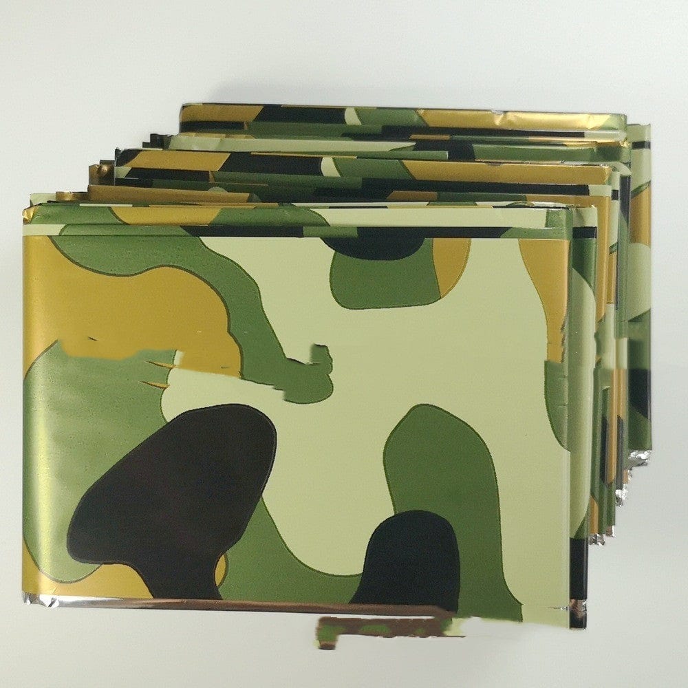 Camouflage Notfalldecken – Rettungsdecke Camouflage B prepper-store.com