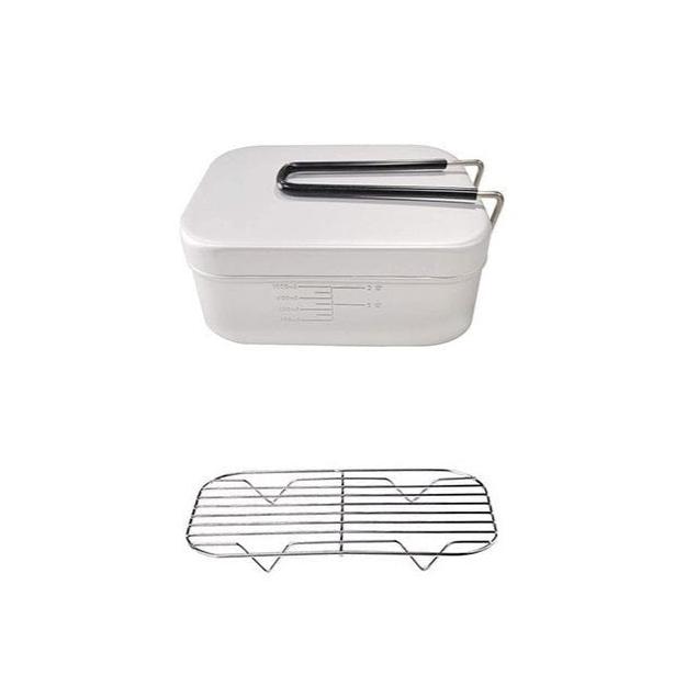 Faltbare Aluminium-Lunchboxen Sets 1000ml 2pcs set prepper-store.com