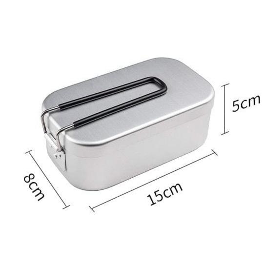 Faltbare Aluminium-Lunchboxen Sets 500ml prepper-store.com