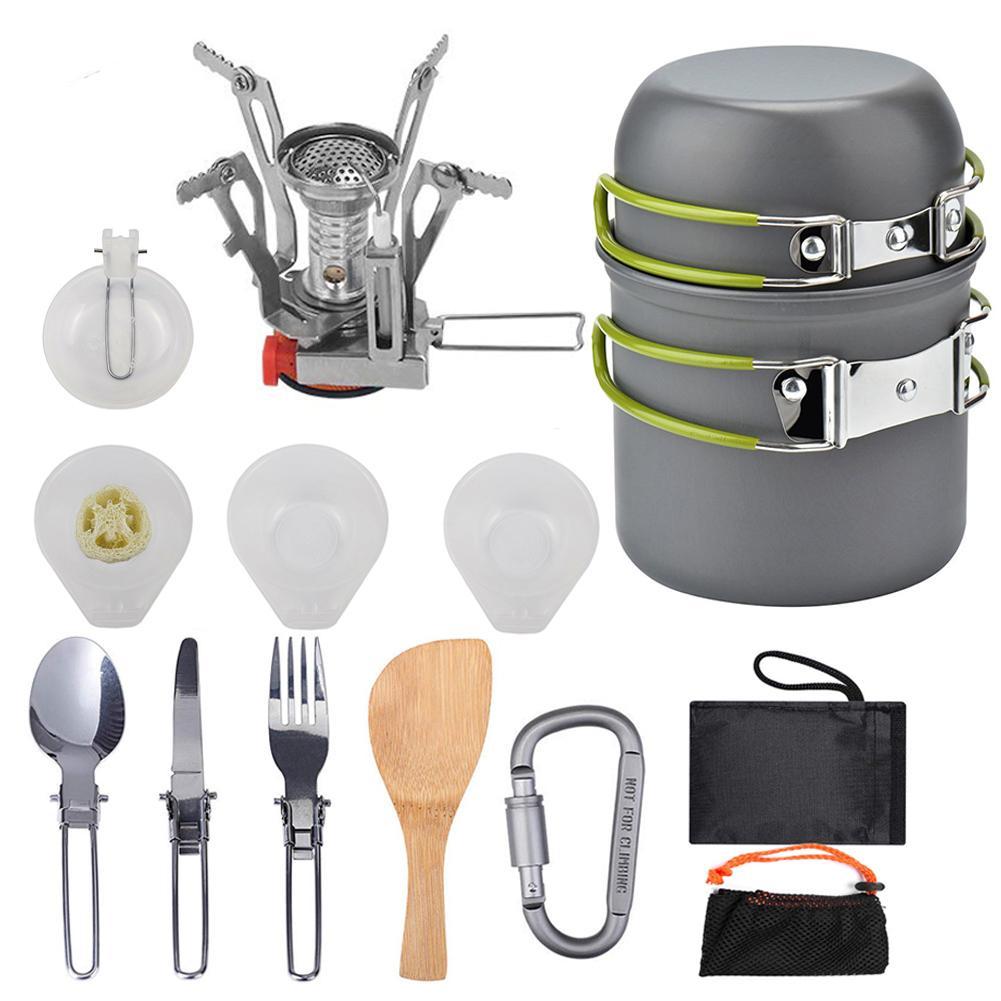 Camping Kochgeschirr Set Set A prepper-store.com